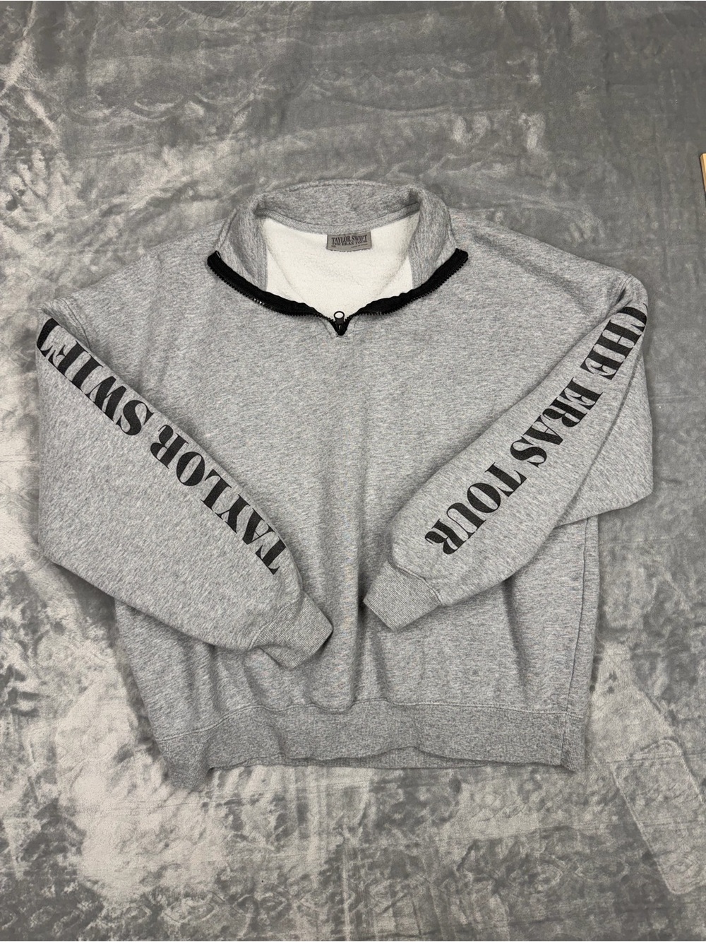 Taylor Swift The Eras Tour Quarter Zip Photo Collage Sweatshirt